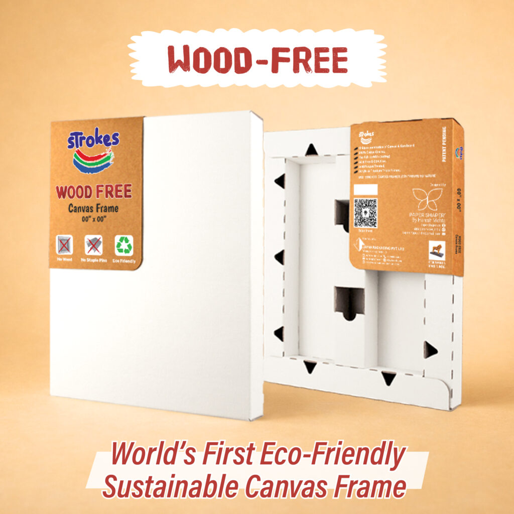 Strokes Eco-Friendly Canvas Frames – Lightweight, No Wood, No Metal Pins
